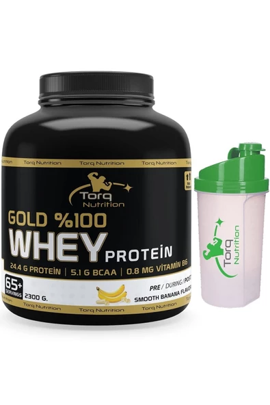 Torq Nutrition  Gold Whey Protein Muz 2300g ürün görseli 1