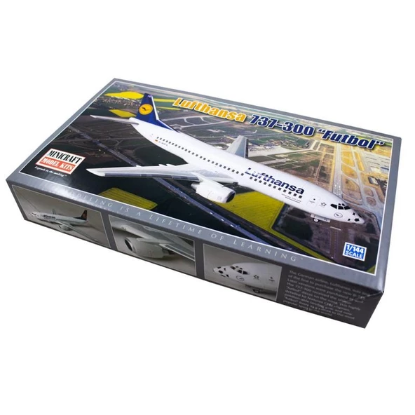 PM MODEL LUFHANSA B 737-300 "FUTBOL" ürün görseli 1