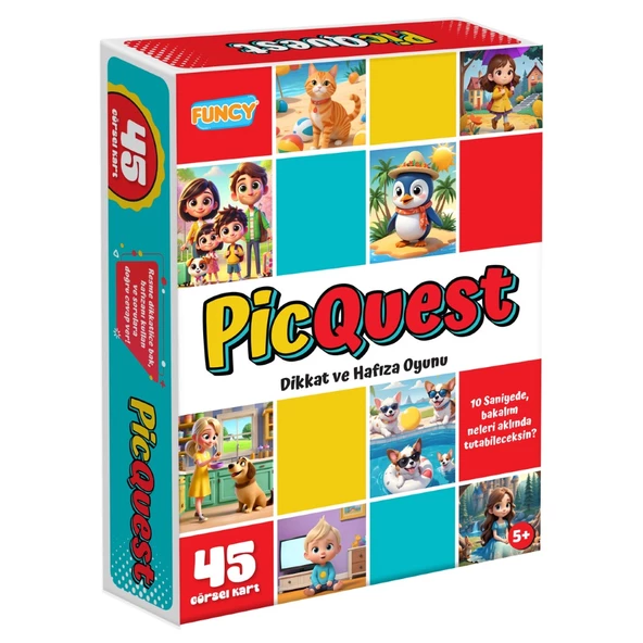 PicQuest Dikkat ve Hafıza Oyunu ürün görseli 1
