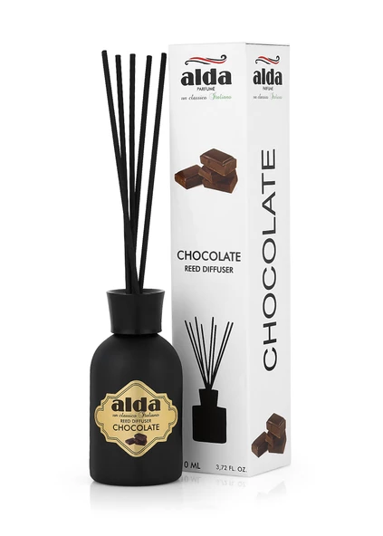 Alda Perfume    Çikolata Çubuklu Ortam ve Oda Kokusu 110 ml ürün görseli 1