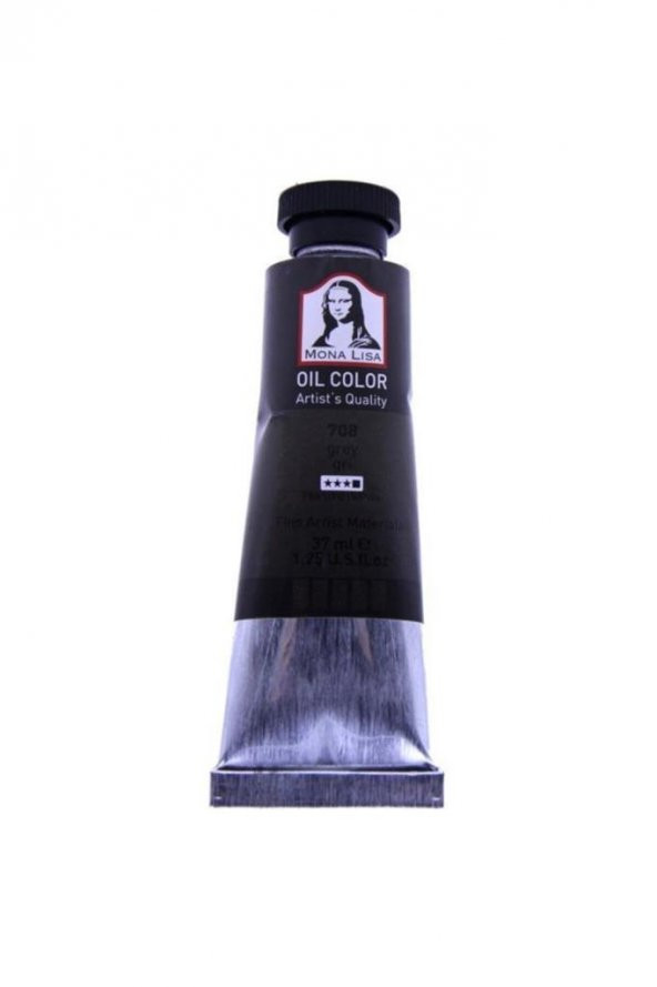 SUDOR YAGLI BOYA MONALISA 37 ML GRI 708 ürün görseli 1