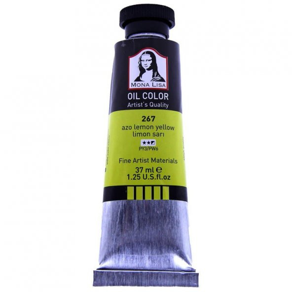 SUDOR YAGLI BOYA MONALISA 37 ML LIMON SARI 267 ürün görseli 1