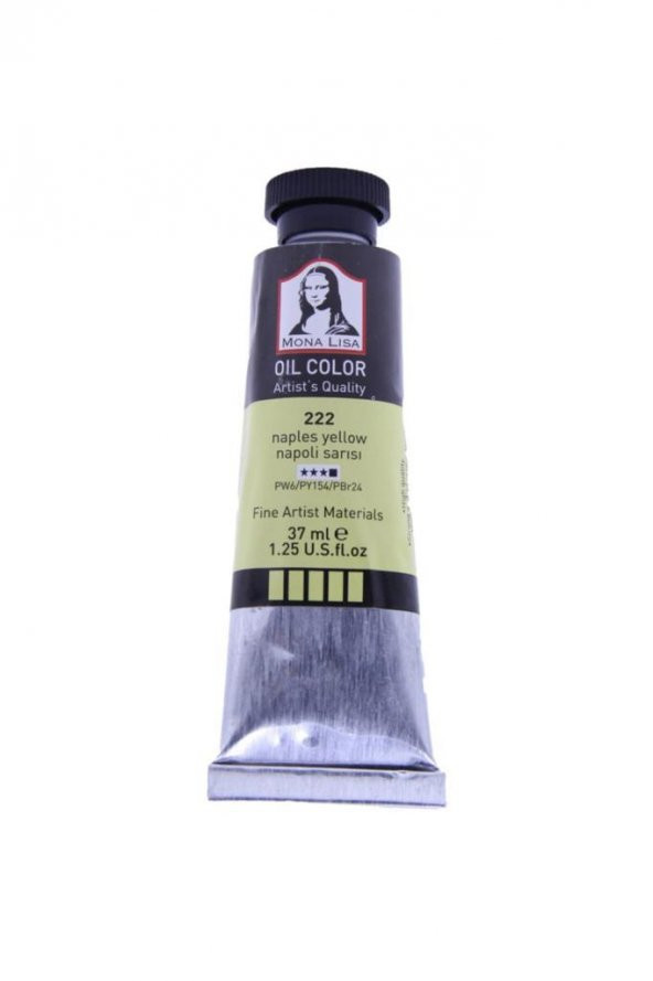 SUDOR YAGLI BOYA MONALISA 37 ML NAPOLI SARI 222 ürün görseli 1