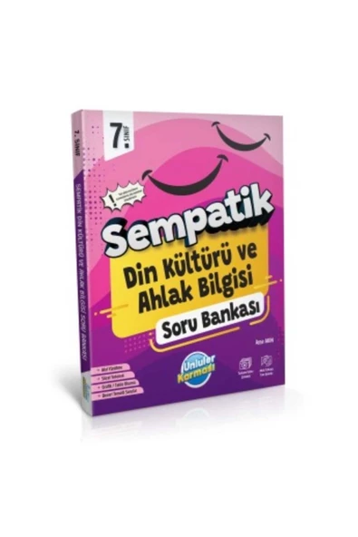 7. Sınıf Sempatik Din Kültürü ve Ahlak Bilgisi Soru Bankası ürün görseli 1