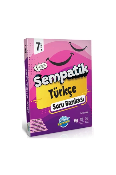 Ünlüler 7. Sınıf Türkçe Sempatik Soru Bankası ürün görseli 1