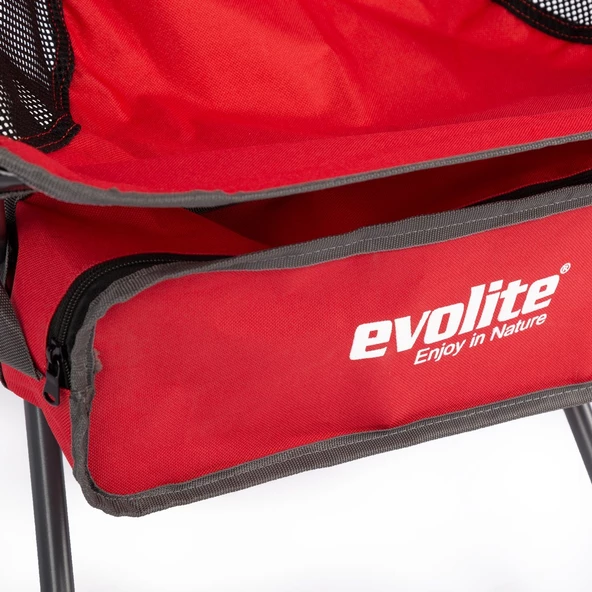 Evolite Mini Kamp Sandalyesi - Kırmızı - Resim 3