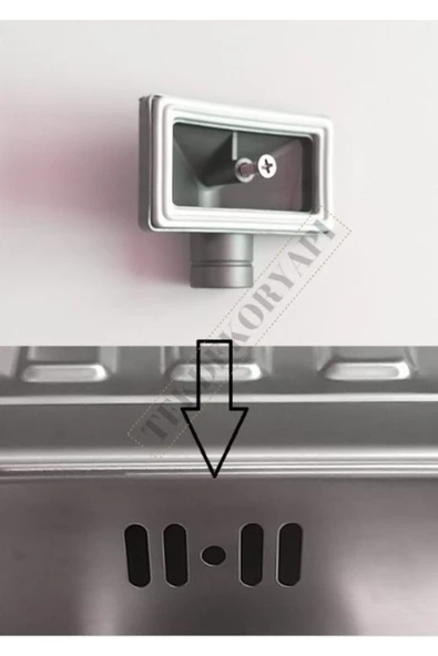 Dominox Evye Kare Taşmalık Yedek Parça ürün görseli 1