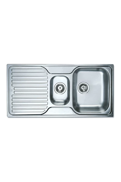 Teka Princess Eviye 1.5 Göz 50x80cm Sol Damlalık Paslanmaz ürün görseli 1