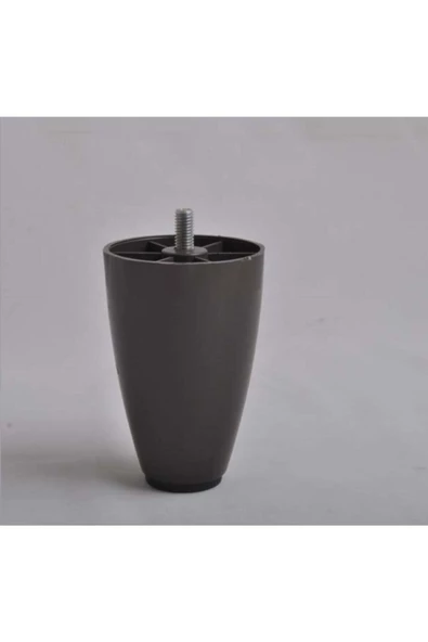Teka 4 Adet 10 Cm Venge Renk Armut Plastik Baza Yükseltme Koltuk Kanepe Ayağı Ince M8 Diş ürün görseli 1