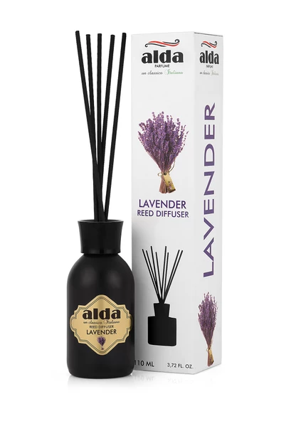 Alda Perfume Lavanta Çubuklu Ortam ve Oda Kokusu 110 ml ürün görseli 1