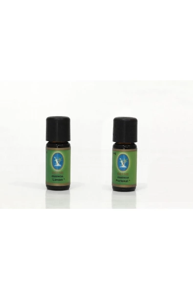 Defne Nuka Organik Limon Ve Portakal Yağı 10 Ml (2li Paket) ürün görseli 1