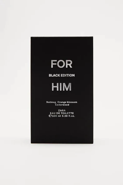 ZARA FOR HIM BLACK EDITION EDT 100 M - Resim 3