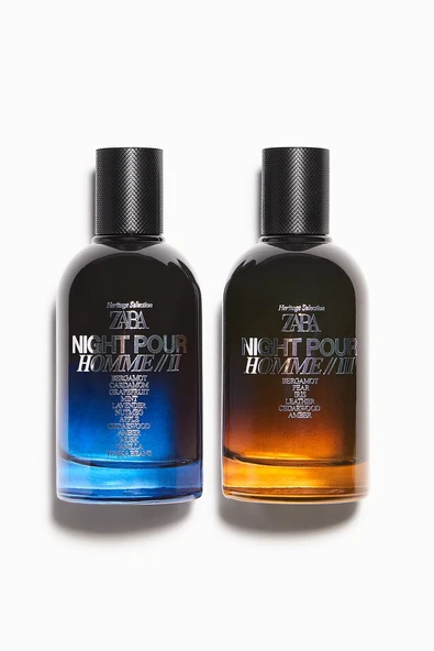 ZARA NIGHT POUR HOMME II + ZARA NIGHT POUR HOMME III EDP 100 ML ürün görseli 1