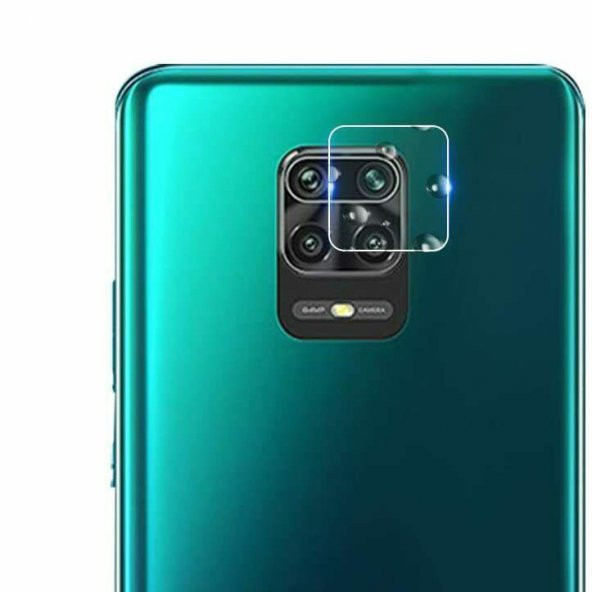 Xiaomi Redmi Note 9S / 9 Pro Kamera Lens Koruyucu Nano Cam Şeffaf Tam Kaplama ürün görseli 1