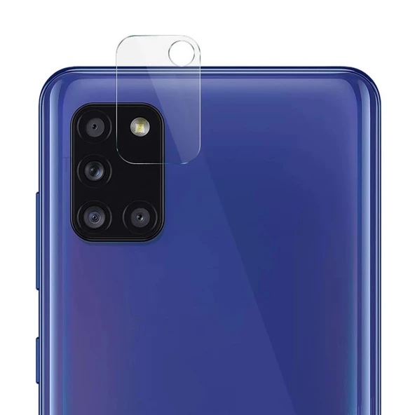 Samsung Galaxy A21s Kamera Lens Koruyucu Nano Cam Şeffaf Tam Kaplama ürün görseli 1