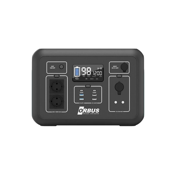 ORBUS 1200W(1008Wh) Power Station Taşınabilir Güç Kaynağı ürün görseli 1