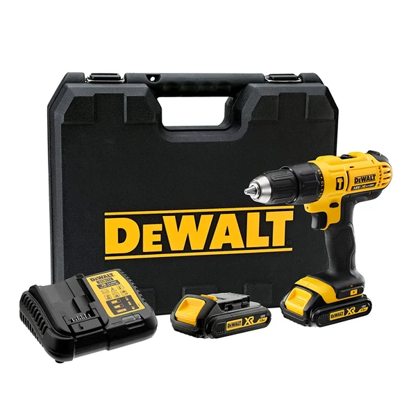Dewalt Dcd776s2-tr 18v/1.5Ah Çift Akülü Darbeli Matkap ürün görseli 1