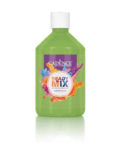 READY MIX AKRİLİK BOYA RM-09 FISTIK YEŞİLİ 500ML ürün görseli 1