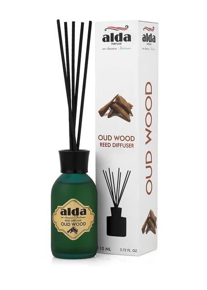 Alda Perfume   Wood Çubuklu Ortam ve Oda Kokusu 110 ml ürün görseli 1