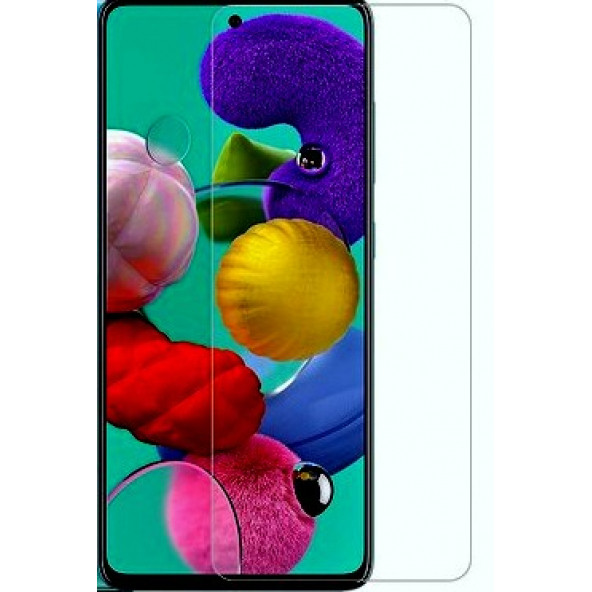 SAMSUNG A71 TAMPERLİ KIRILMAZ CAM EKRAN KORUYUCU ürün görseli 1