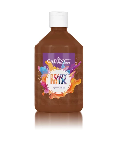 READY MIX AKRİLİK BOYA RM-11 KAHVERENGİ 500ML ürün görseli 1