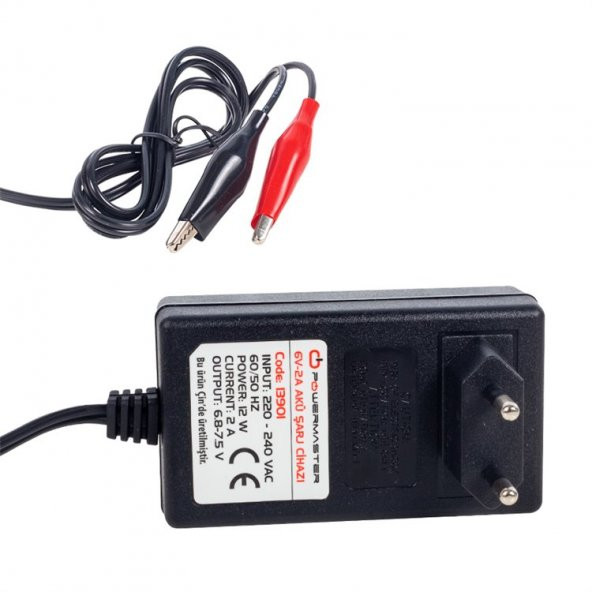 6 Volt 2 Amper Akü Şarj Cihazı 13901 ürün görseli 1