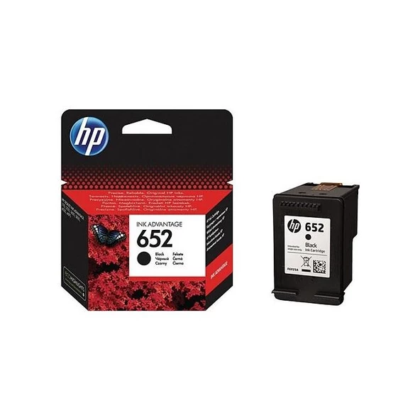 Hp 652 F6V25AE BK Siyah Mürekkep Kartuş ürün görseli 1