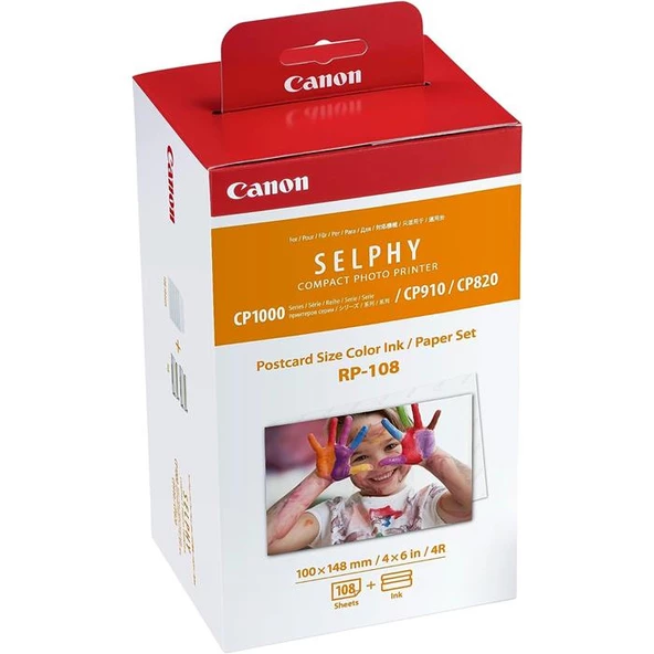 Canon RP-108 Fotoğraf Kağıt ve Kartuş Seti ürün görseli 1