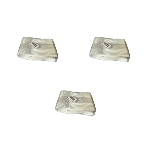 Plastik Şeffaf Beyaz Sup Kaşık - Tatlı Dondurma Kaşığı - 12.5 Cm. - 50 Adetlik 3 Paket ürün görseli 1