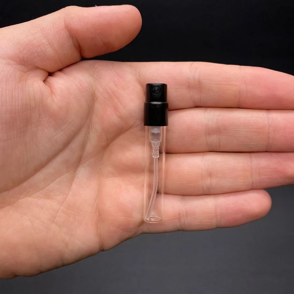 2 ml Spreyli Parfüm Şişesi , 2 cc Mini Spreyli Cam Şişe , Test Şişesi x 10 Adet ürün görseli 1