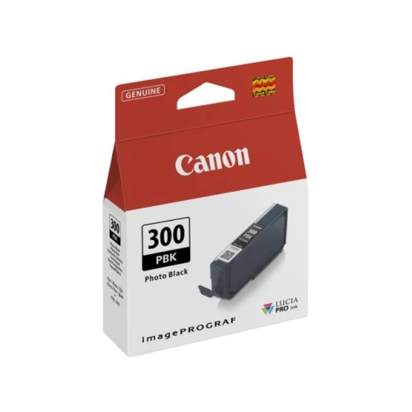Canon PFI-300PBK Siyah Mürekkep Kartuşu ürün görseli 1