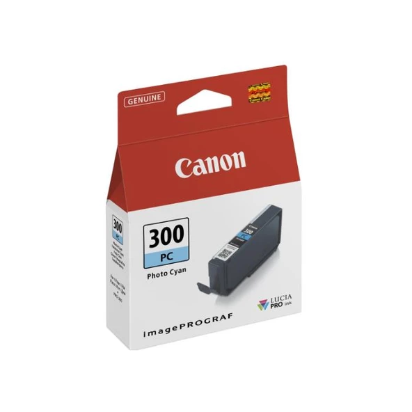 Canon PFI-300PC Foto Mavi Mürekkep Kartuş ürün görseli 1