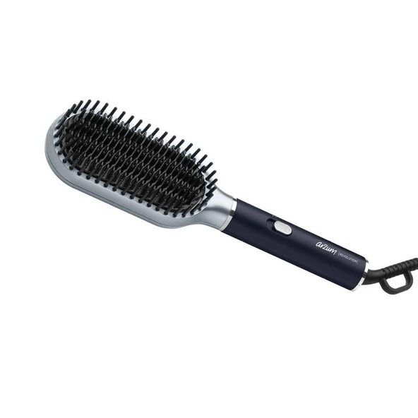 Arzum AR5158 Revolution Saç Düzleştirici Fırça - Platin Gri ürün görseli 1