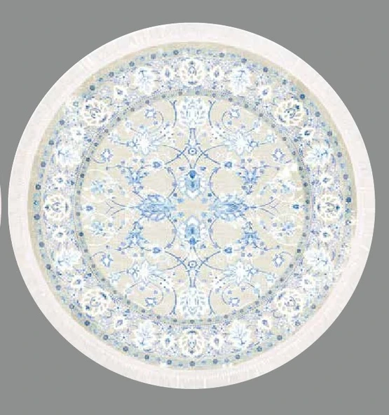Brillant Latex Yuvarlak Kaymaz Taban Halı-SARMAŞIK HLD11309.801-(150Q) ürün görseli 1