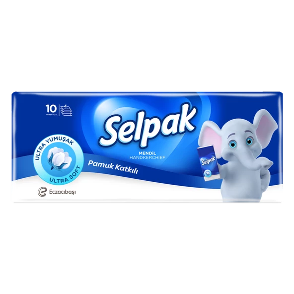 SELPAK CEP MENDIL 10'LU ürün görseli 1