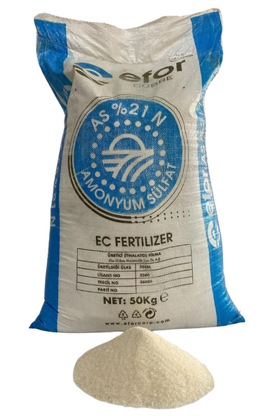Efor %21 N Sülfat Kristal Gübre 50 Kg ürün görseli 1