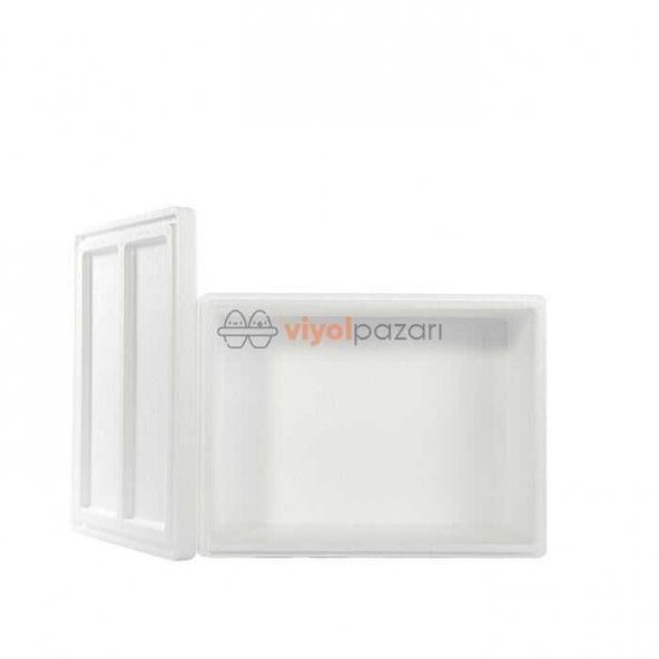 Strafor Köpük Kutu (28,8x23x16,5) cm 2kg - 1 Adet D-4 ürün görseli 1
