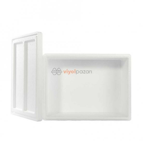 Strafor Köpük Kutu (28,8x23x16,5) cm 2kg - 8 Adet D-4 ürün görseli 1