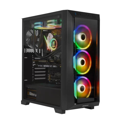GAMDIAS TALOS M1 Elite, 850W, Tempered Glass, ARGB, 80+ Bronze, ATX GAMING KASA ürün görseli 1