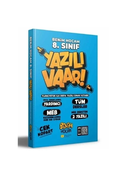 8. Sınıf Tüm Dersler Yazılı Var Benim Hocam Yayınları ürün görseli 1