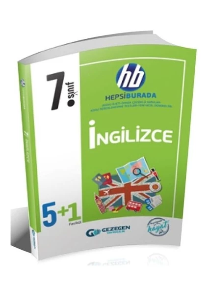 7. Sınıf İngilizce 5 Fasikül Gezegen Yayınları ürün görseli 1