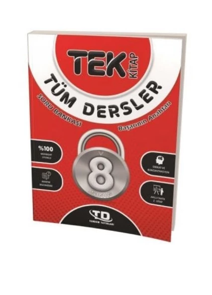 Tandem 2021 8. Sınıf LGS Tüm Dersler Tek Kitap Soru Bankası ürün görseli 1