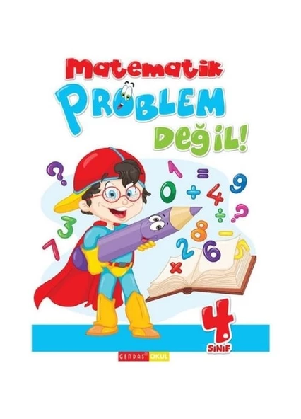 Gendaş Yayınları 4. Sınıf Matematik Problem Değil ürün görseli 1