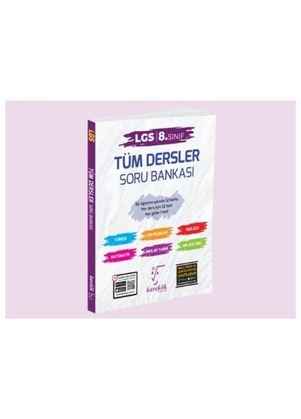 Karekök Yayıncılık 2024 8. Sınıf LGS Tüm Dersler Soru Bankası ürün görseli 1