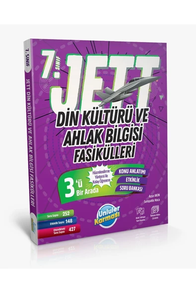 7. SINIF JETT DİN KÜLTÜRÜ VE AHLAK BİLGİSİ FASİKÜLLERİ ürün görseli 1