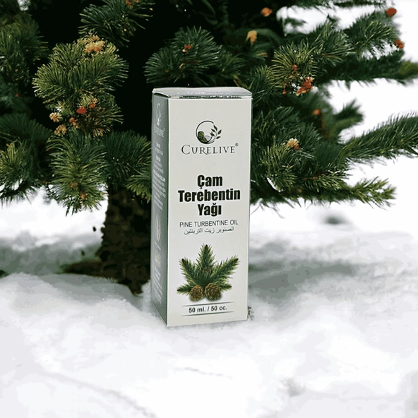 CURELIVE Çam Terebentin Yağı 50ml ürün görseli 1