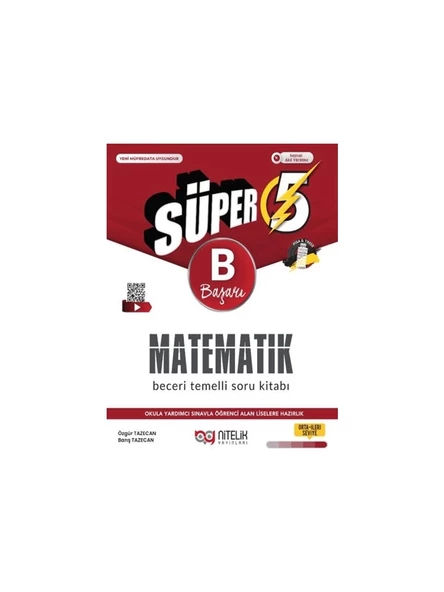 Nitelik Yayınları 5. Sınıf Matematik (B) Beceri Temelli Soru Kitabı Yeni ürün görseli 1