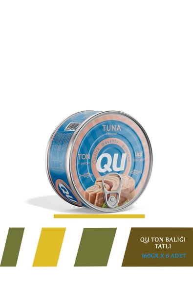 QU Sade Ton Balığı 6X160 gr ürün görseli 1