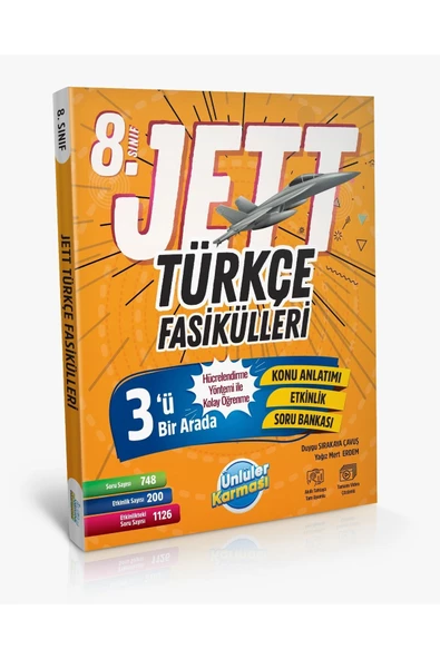 8. SINIF LGS JETT TÜRKÇE FASİKÜLLERİ ürün görseli 1