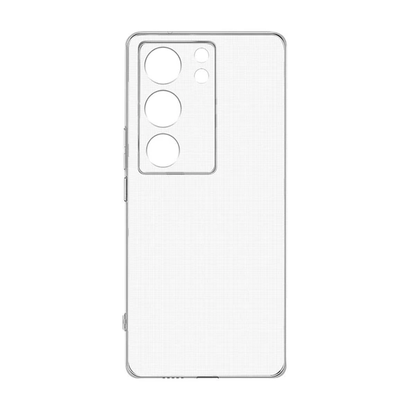 Vivo V29 5G Kılıf İnce Esnek Şeffaf Süper Silikon ürün görseli 1